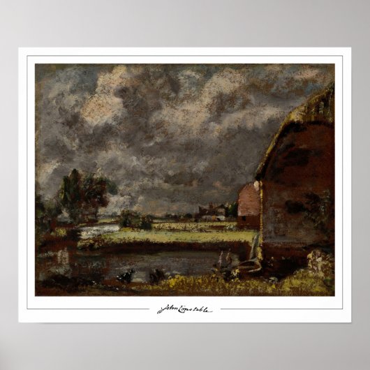 Affiche d'art de John Constable Zedign #480-2 (Devant)