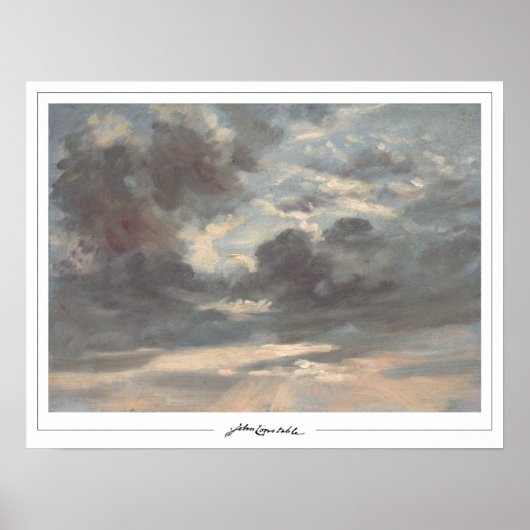 Affiche d'art de John Constable Zedign #613-2 (Devant)