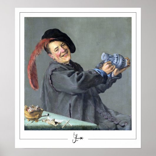 Affiche d'art de Judith Leyster Zedign #2 (Devant)