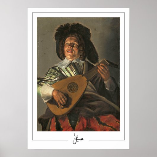 Affiche d'art de Judith Leyster Zedign #61 (Devant)