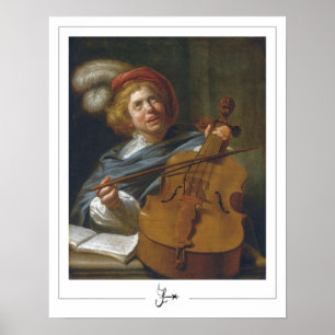 Affiche d'art de Judith Leyster Zedign #8
