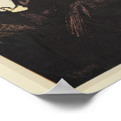 Affiche d'art de la course de la poste de vélo Vin (Coin)