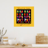 Affiche d'art de la Mug Slang Café (Cuisine)