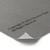 Affiche d'art de la plage de la Bible - Luc 19:10 (Coin)