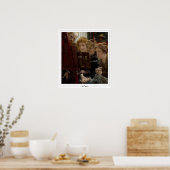 Affiche d'art de Lawrence Alma-Tadema Zedign #125 (Cuisine)