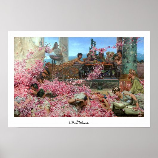 Affiche d'art de Lawrence Alma-Tadema Zedign #162 (Devant)