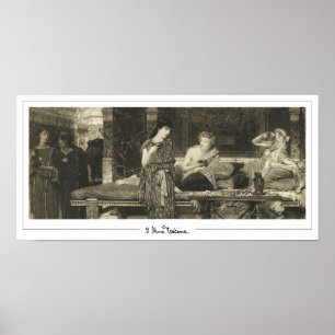 Affiche d'art de Lawrence Alma-Tadema Zedign #335