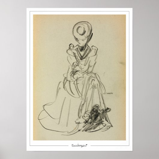 Affiche d'art de Maurice Prendergast Zedign #579 (Devant)