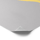 Affiche d'art de méduse rose de la vie marine de l (Coin)