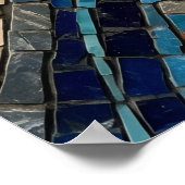 Affiche d'art de mosaïque byzantine | Couleurs de (Coin)