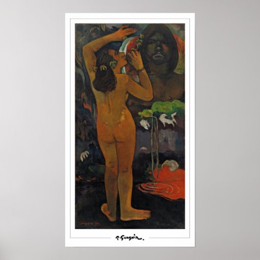 Affiche d'art de Paul Gauguin Zedign #502 (Devant)