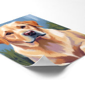 Affiche d'art de peinture d'animal de compagnie ch (Coin)