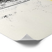 Affiche d'art de rue Graffiti – Garçon lisant Urba (Coin)