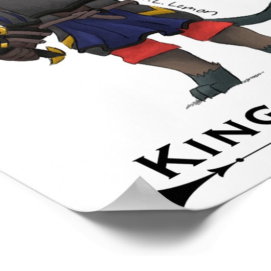 Affiche d'art de Sir Edric King-Killer (Coin)
