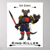 Affiche d'art de Sir Edric King-Killer (Devant)