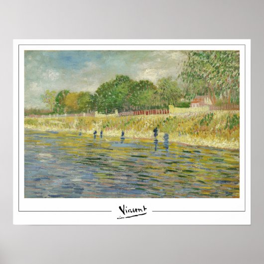 Affiche d'art de Vincent Van Gogh Zedign #12 (Devant)