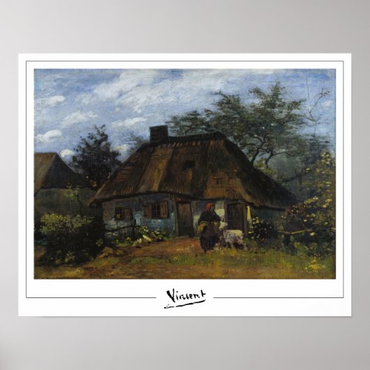 Affiche d'art de Vincent Van Gogh Zedign #24-2 (Devant)