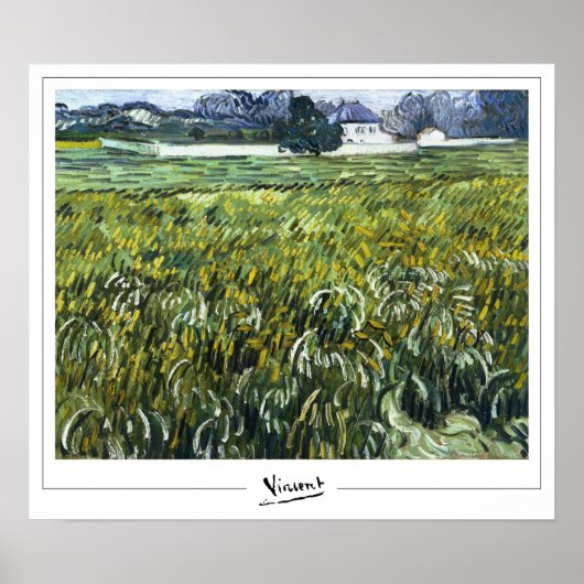 Affiche d'art de Vincent Van Gogh Zedign #32 (Devant)