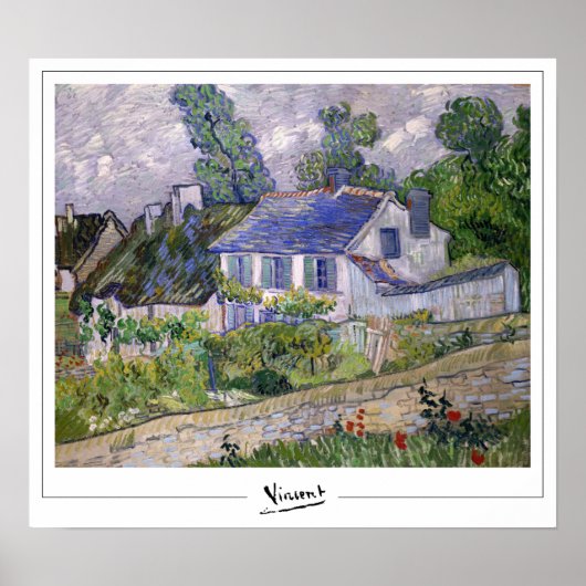 Affiche d'art de Vincent Van Gogh Zedign #40 (Devant)