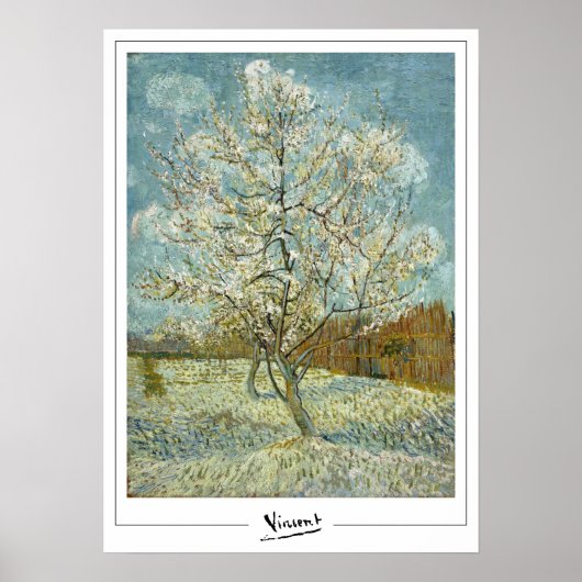 Affiche d'art de Vincent Van Gogh Zedign #43 (Devant)