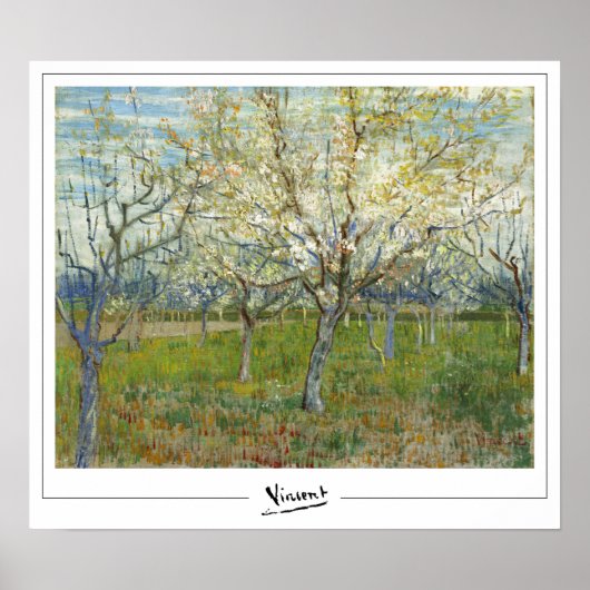 Affiche d'art de Vincent Van Gogh Zedign #44-2 (Devant)