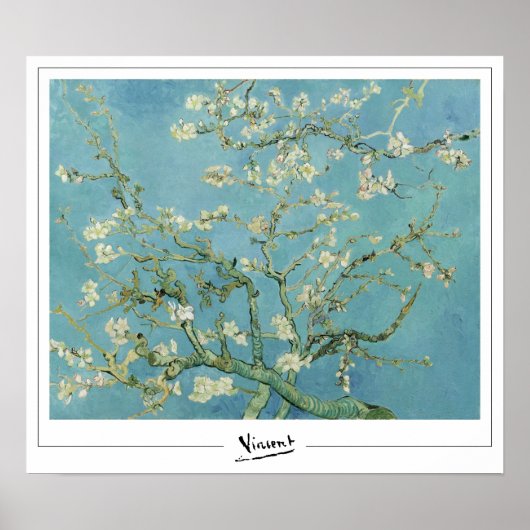 Affiche d'art de Vincent Van Gogh Zedign #48 (Devant)