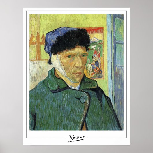 Affiche d'art de Vincent Van Gogh Zedign #498 (Devant)