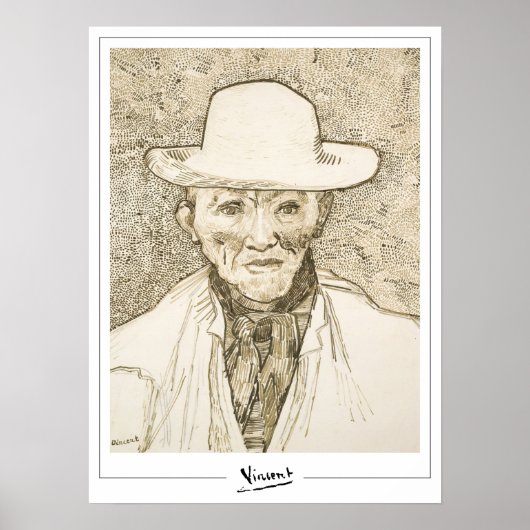 Affiche d'art de Vincent Van Gogh Zedign #524-3 (Devant)