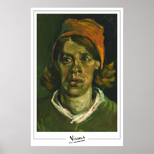 Affiche d'art de Vincent Van Gogh Zedign #8 (Devant)