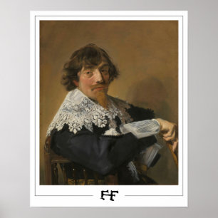 Affiche d'art de Zedign de Frans Hals #154