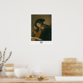 Affiche d'art de Zedign de Frans Hals #216 (Cuisine)