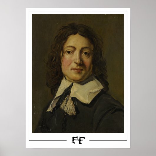 Affiche d'art de Zedign de Frans Hals #265 (Devant)