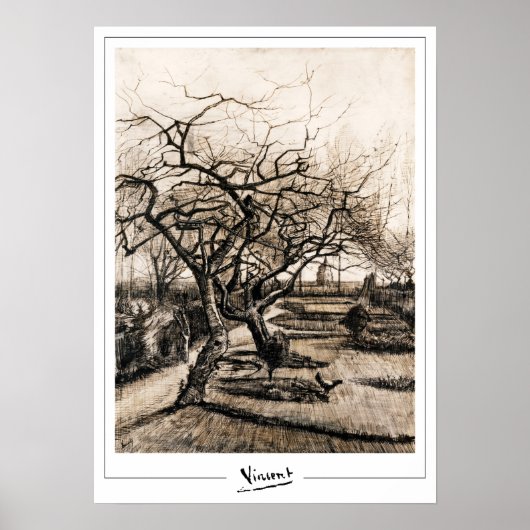 Affiche d'art de Zedign de Vincent Van Gogh #389 (Devant)