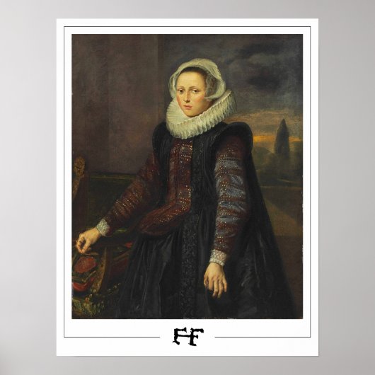 Affiche d'art de Zedign Frans Hals #33 (Devant)