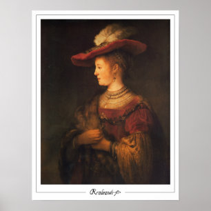 Affiche d'art de Zedign par Rembrandt van Rijn #27