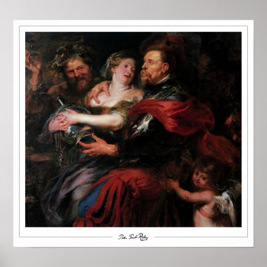 Affiche d'art de Zedign Peter Paul Rubens #21 (Devant)