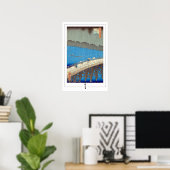 Affiche d'art de Zedign Utagawa Hiroshige #7 (Bureau à domicile)