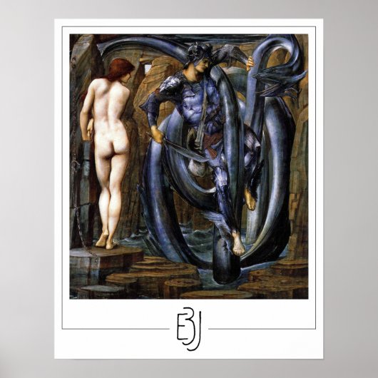 Affiche d'art d'Edward Burne-Jones Zedign #261 (Devant)