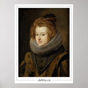 Affiche d'art Diego Velázquez Zedign #119