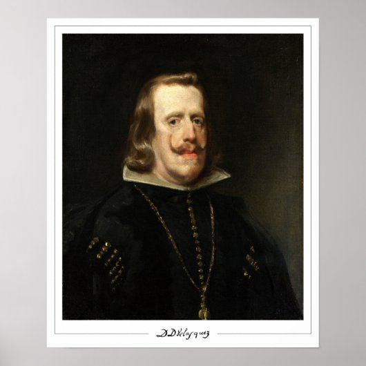 Affiche d'art Diego Velázquez Zedign #25 (Devant)
