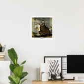 Affiche d'art Diego Velázquez Zedign #44 (Bureau à domicile)