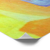 Affiche d'art d'impression de pile de printemps d' (Coin)