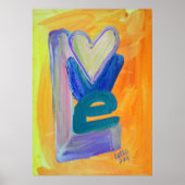 Affiche d'art d'impression de pile de printemps d' (Devant)
