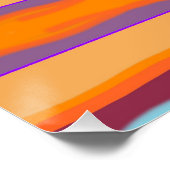 Affiche d'art d'oscillation (Coin)