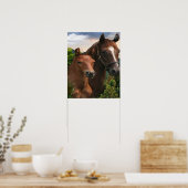 Affiche d'art du cheval (Cuisine)