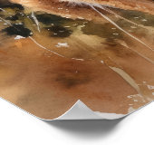 Affiche d'art du chien Nova Scotia Duck Tolling Re (Coin)