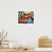 Affiche d'art Edgar Degas Zedign #408 (Cuisine)
