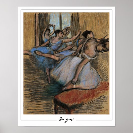Affiche d'art Edgar Degas Zedign #416 (Devant)