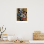 Affiche d'art Edgar Degas Zedign #416 (Cuisine)