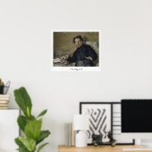 Affiche d'art Édouard Manet Zedign #112 (Bureau à domicile)
